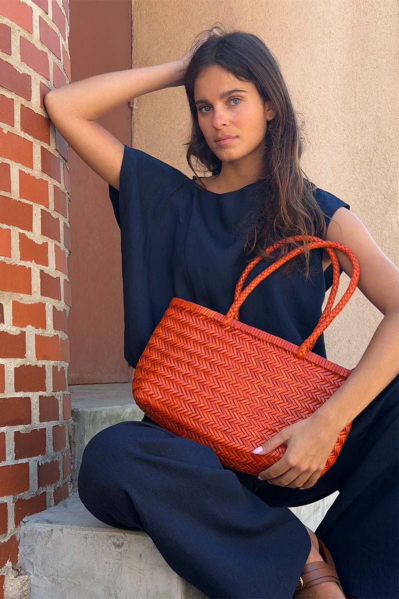 Cabas Delhi Medium Orange