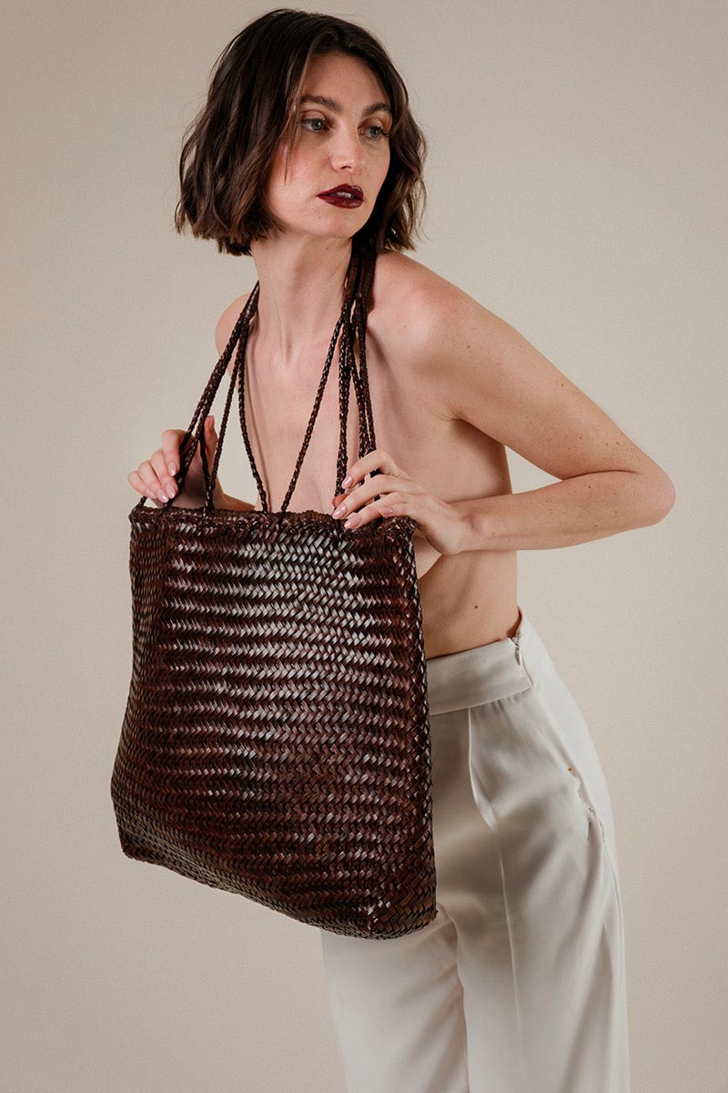 Cabas Frida XXL Marron