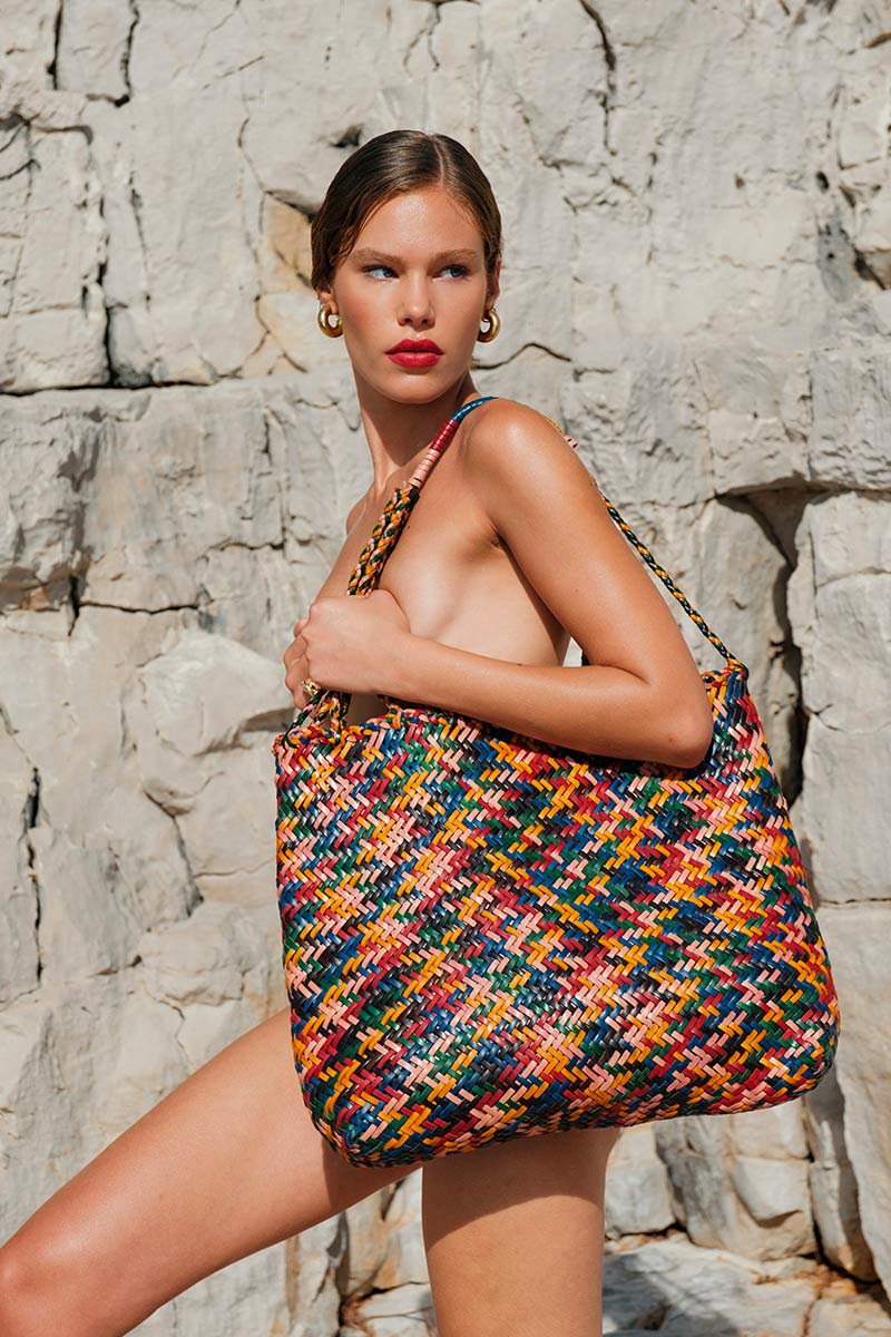 Cabas Frida XXL Multicolore