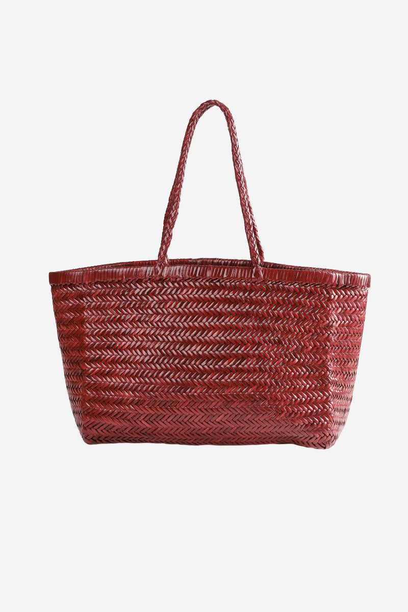 Cabas Delhi Large Bordeaux