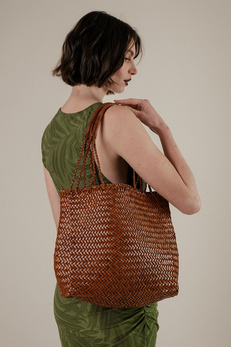 Cabas Frida Medium Camel
