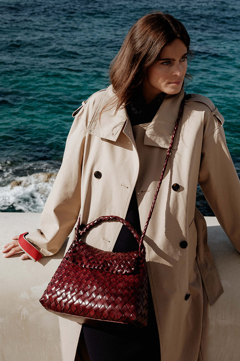 Sac Bandoulière Jacky Bordeaux