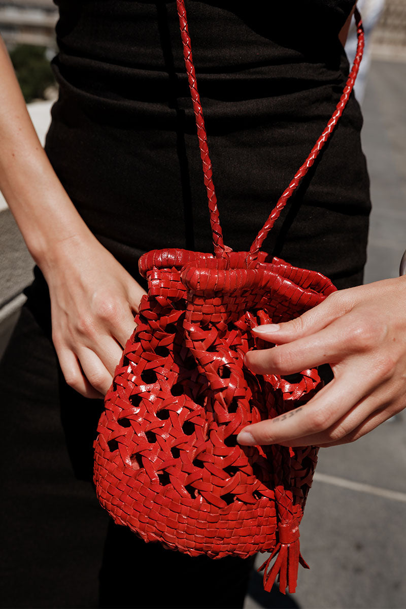 Sac Seau Gina Rouge