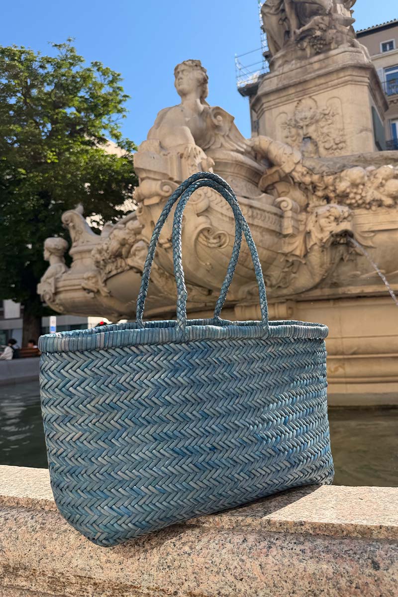 Cabas Delhi Large Bleu Ciel