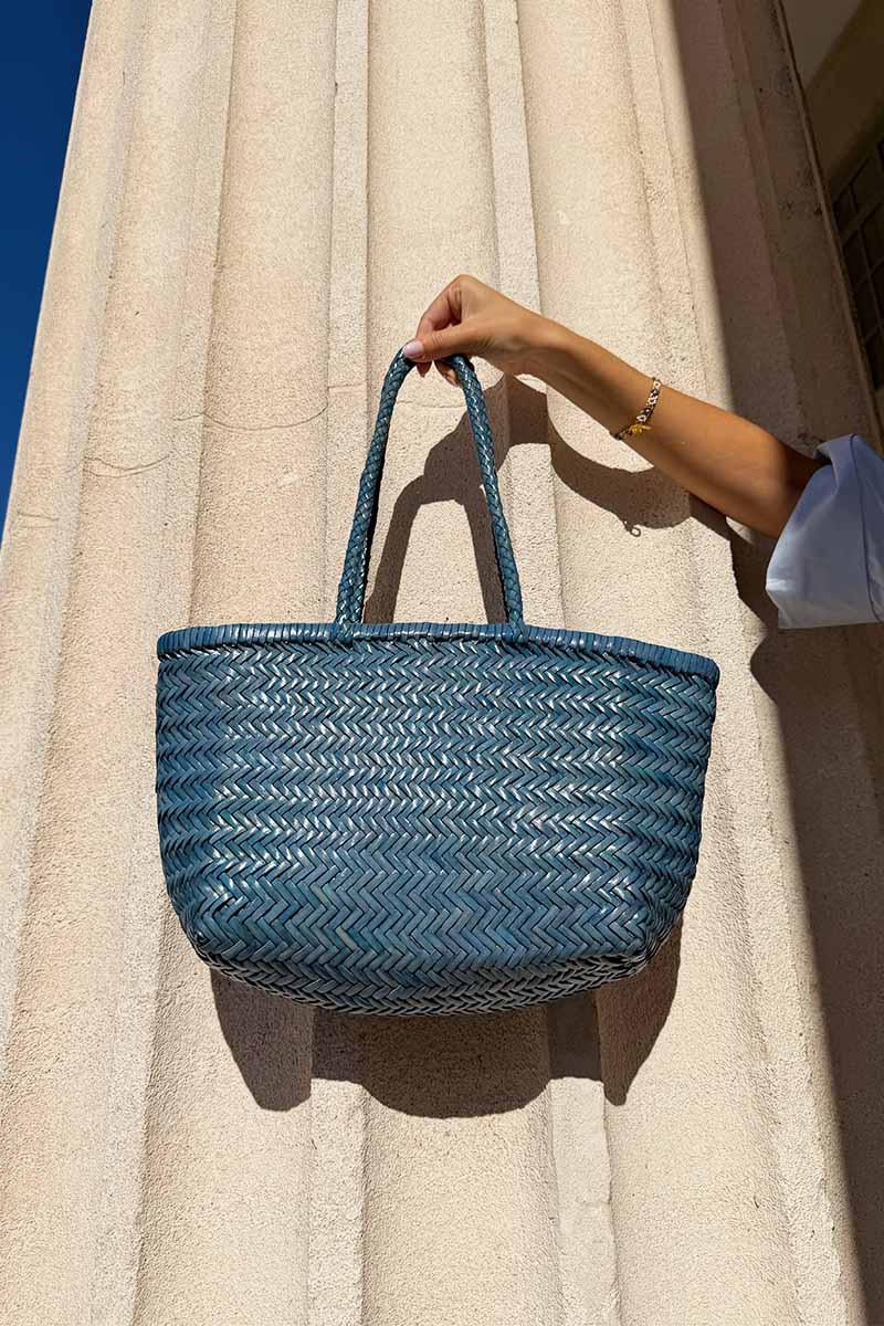 Cabas Delhi Medium Bleu Ciel