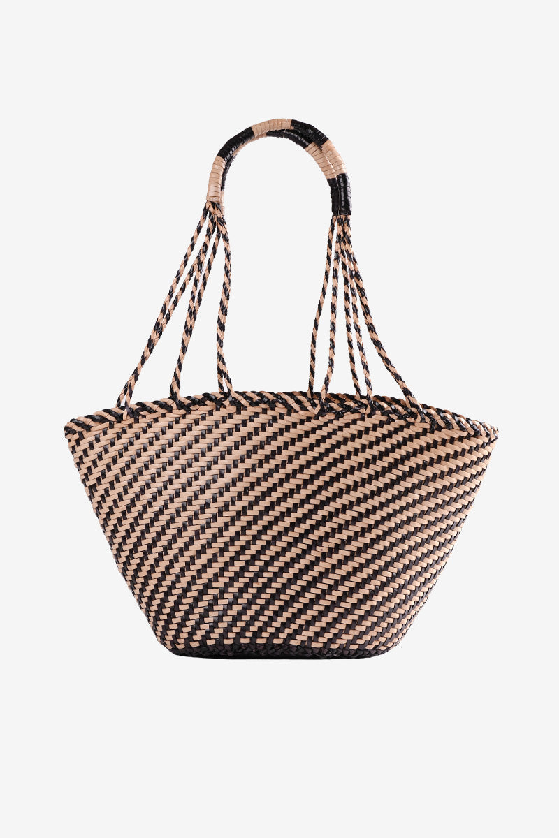 Sac Cabas Simona Noir & Blanc