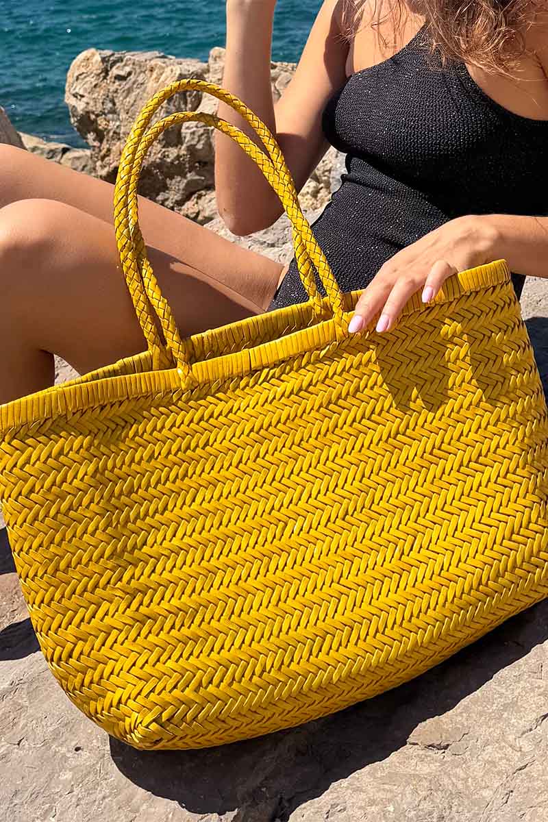 Cabas Delhi Large Lemon