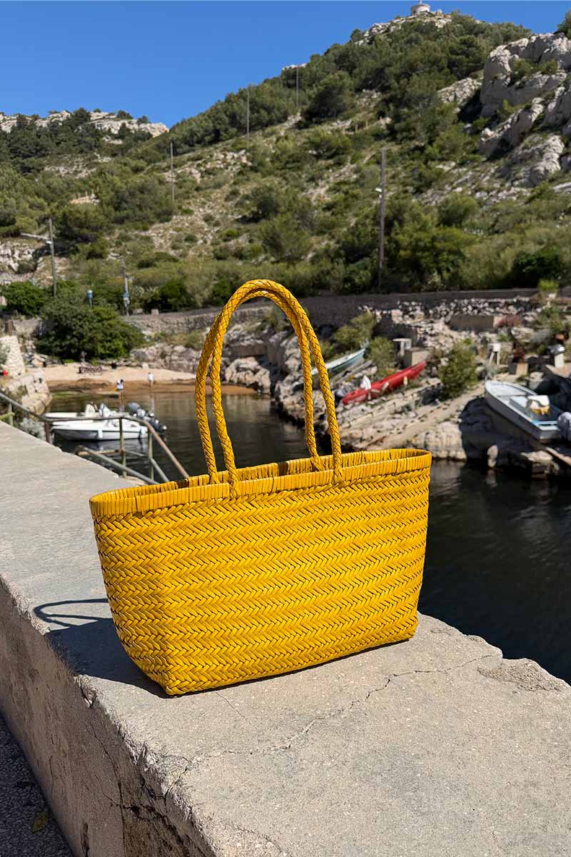 Cabas Delhi Large Lemon