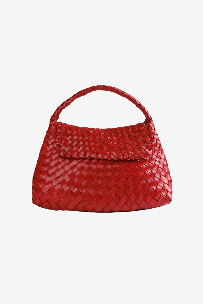 Jacky Red Shoulder Bag