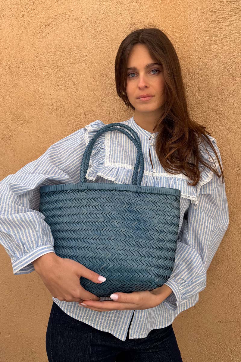 Cabas Delhi Medium Bleu Ciel