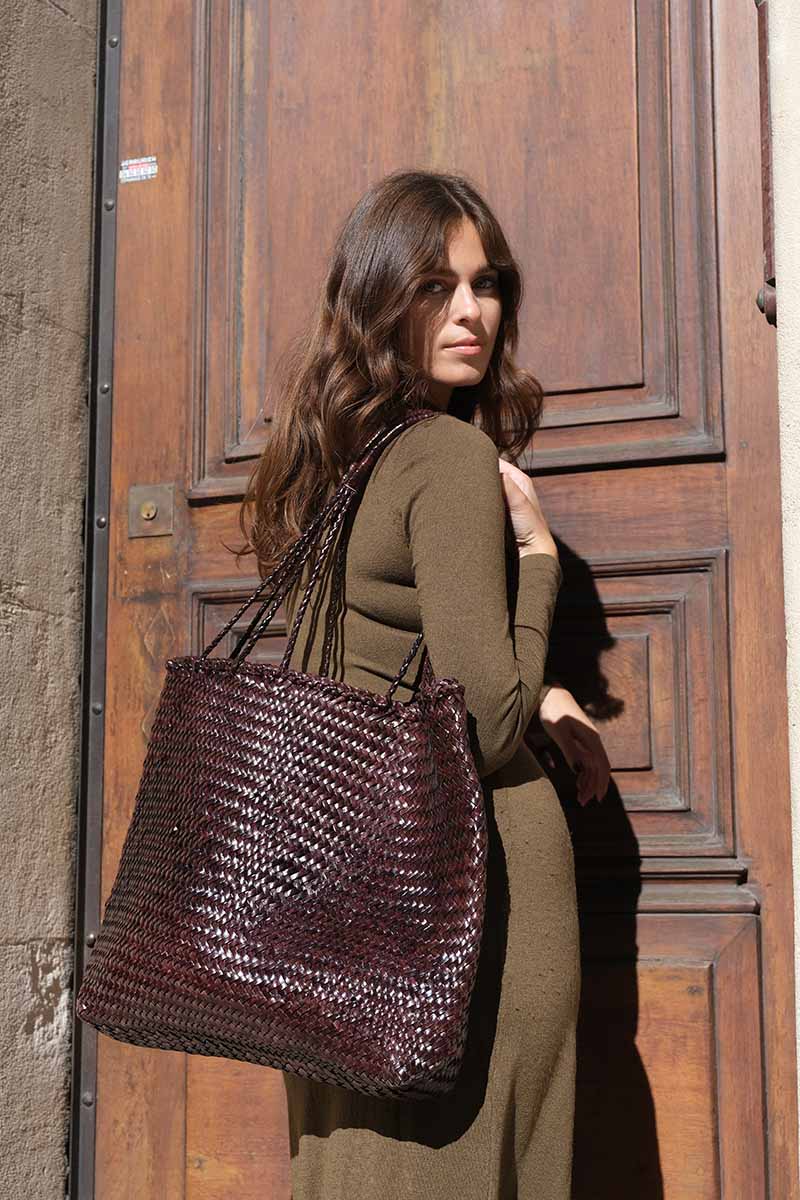 Cabas Frida XXL Marron