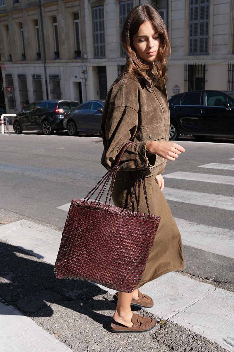 Cabas Frida XXL Marron
