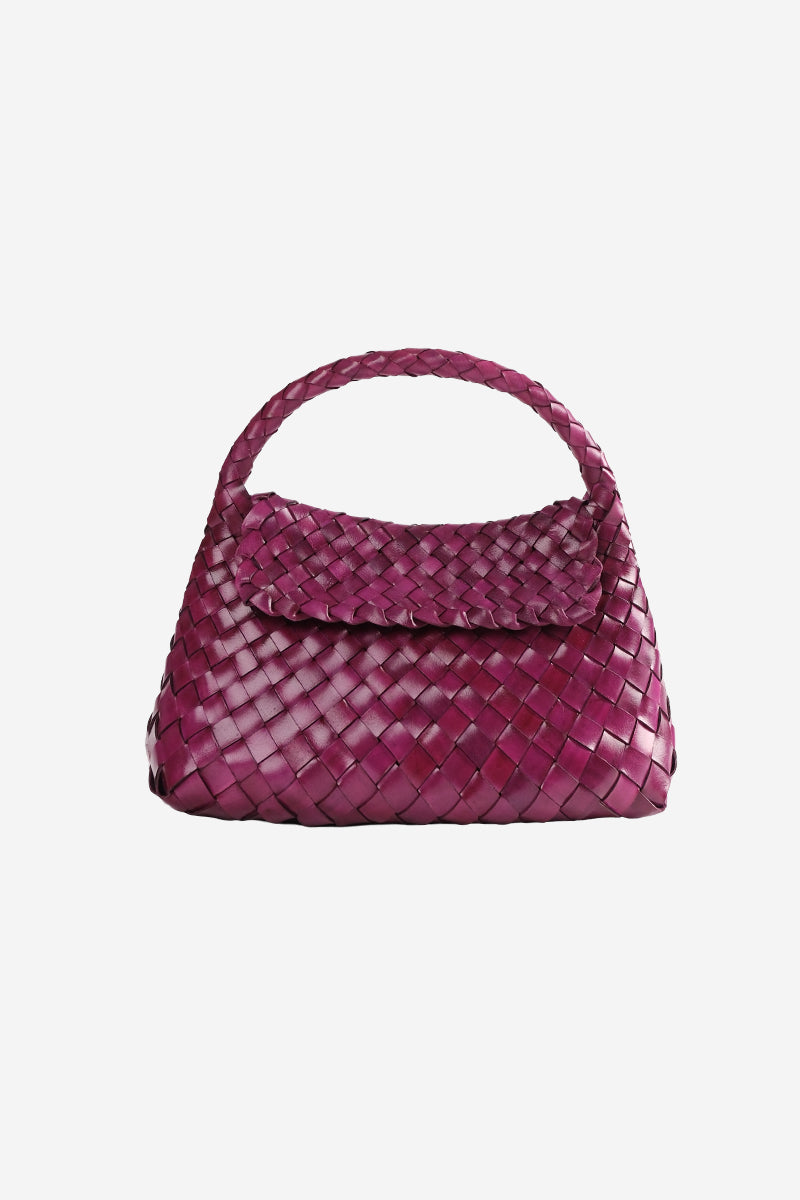 Sac Bandoulière Jacky Mini Burgundy