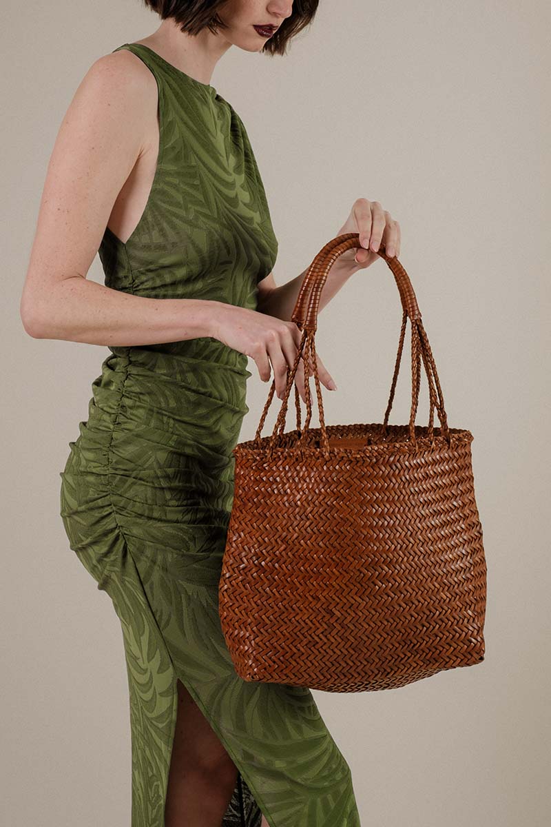 Cabas Frida Medium Camel