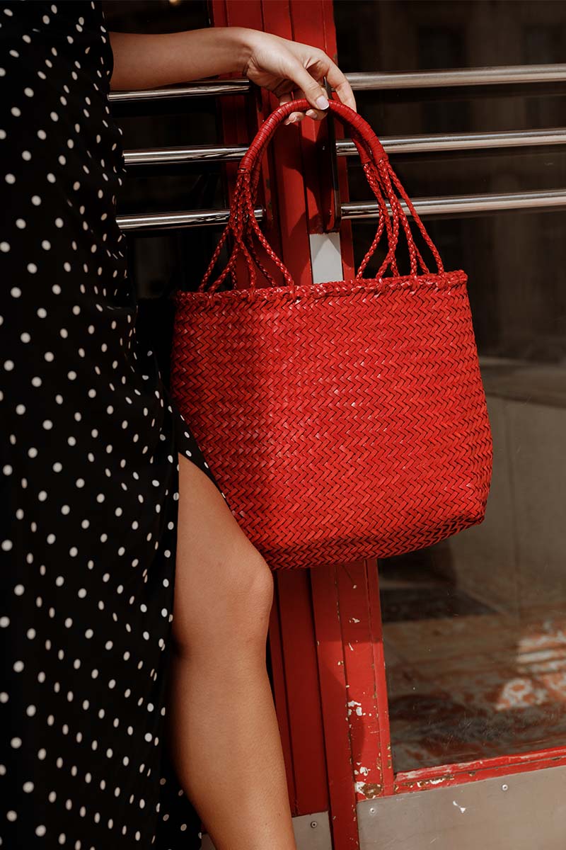 Cabas Frida Medium Rouge