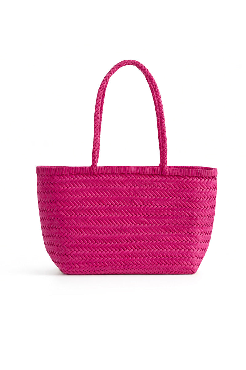 Cabas Delhi Large Framboise