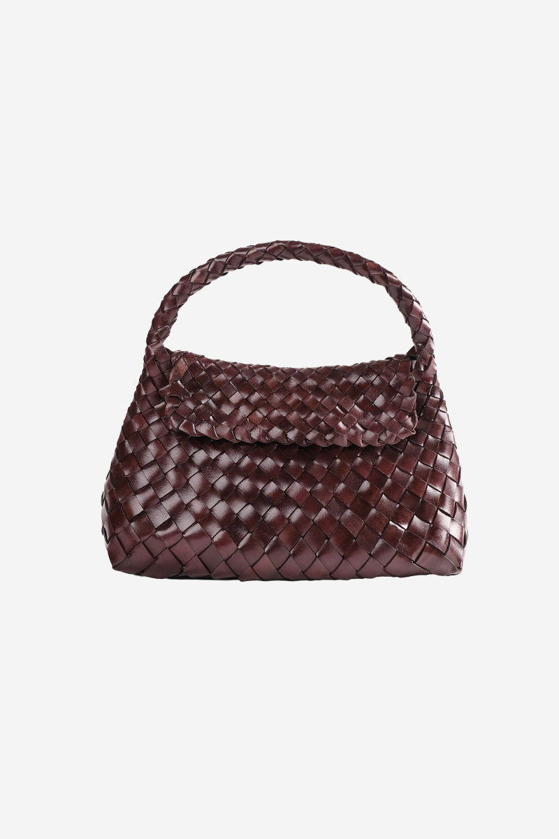 Jacky Mini Brown Shoulder Bag