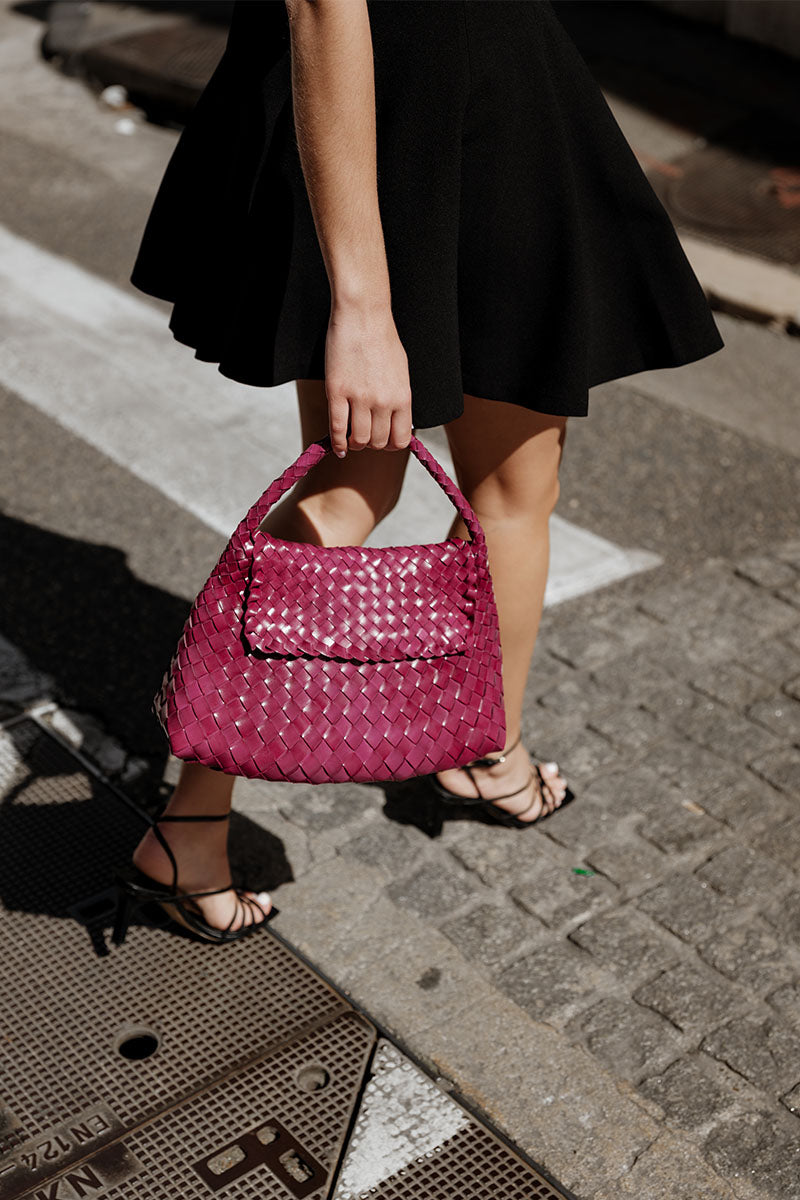 Sac Bandoulière Jacky Burgundy