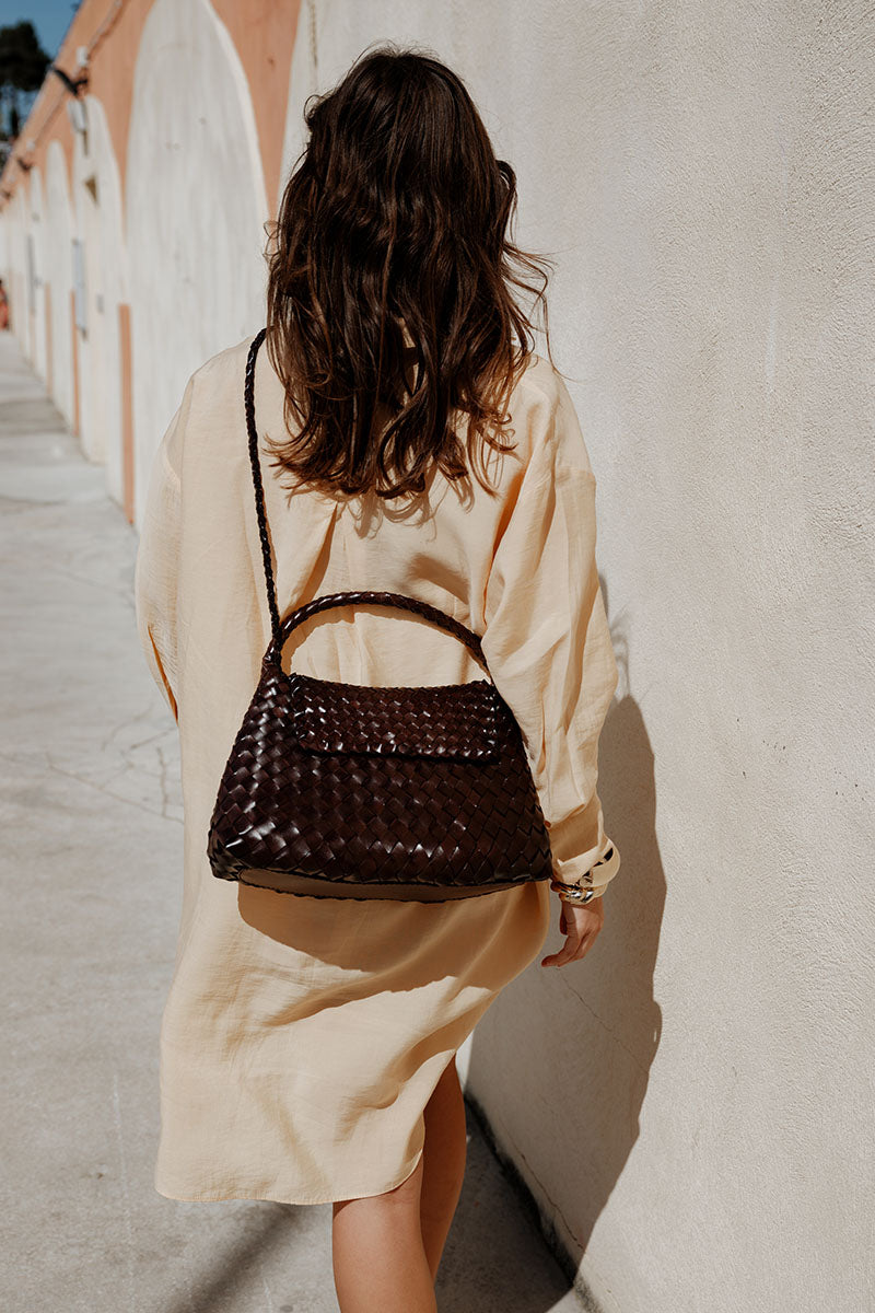 Sac Bandoulière Jacky Marron