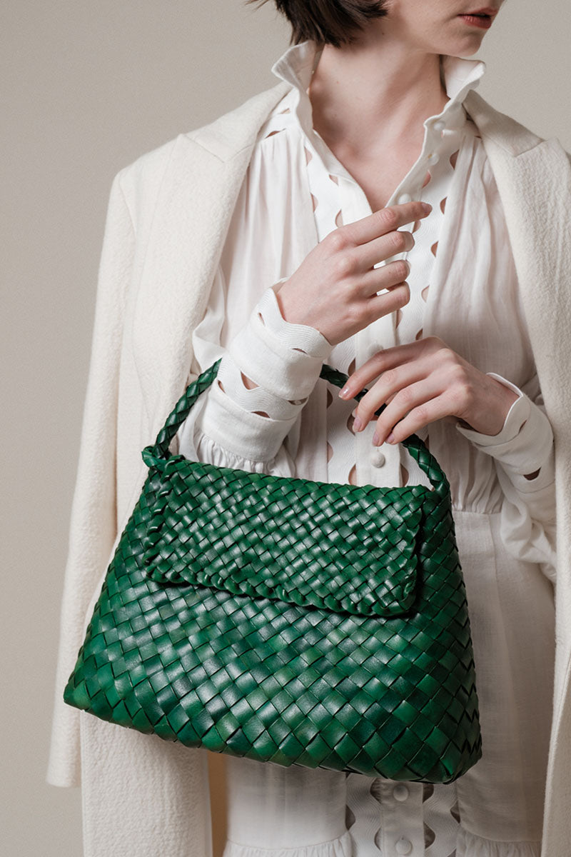 Jacky Green Shoulder Bag