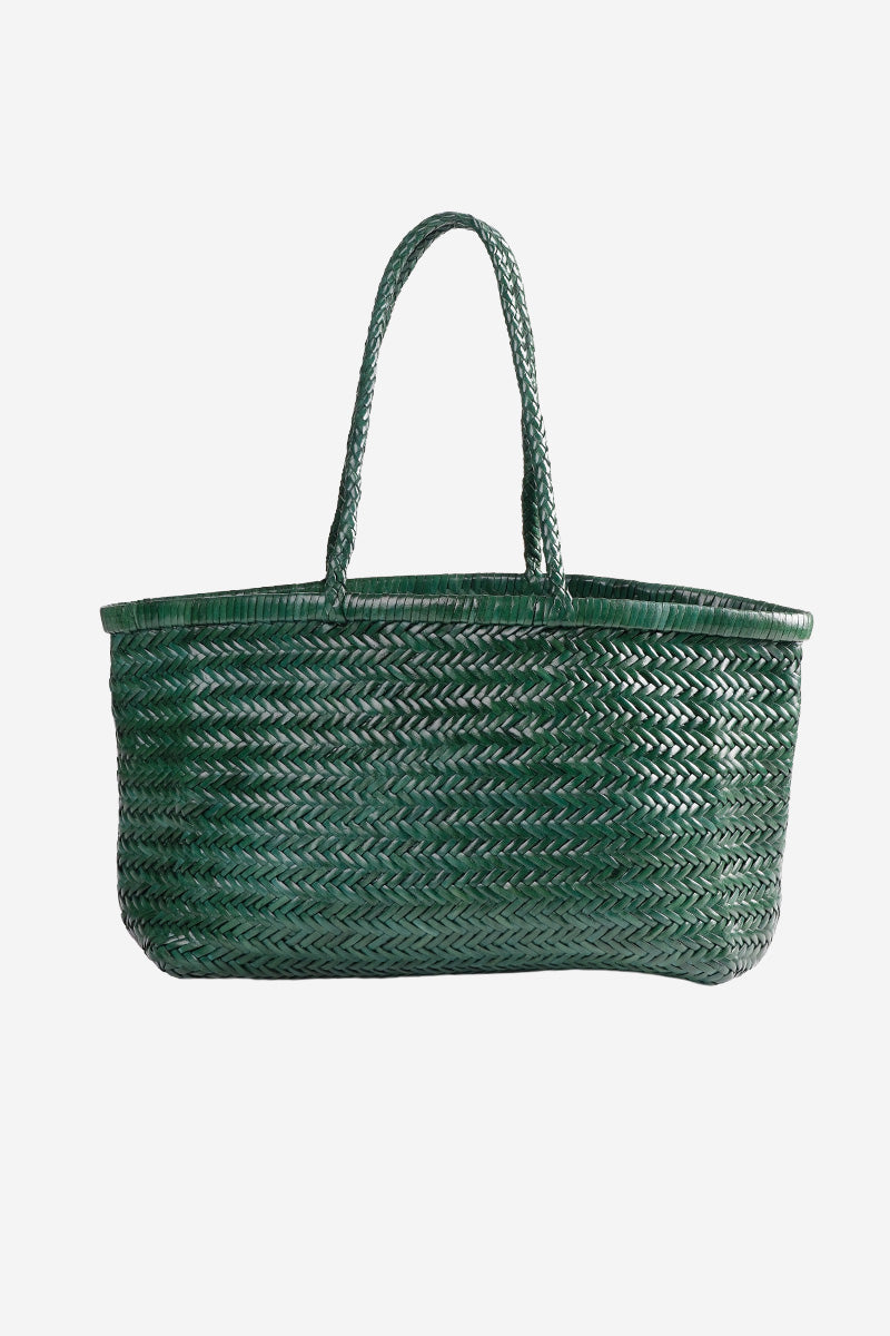 Cabas Delhi Large Vert