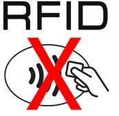 Anti RFID wallet Porte carte